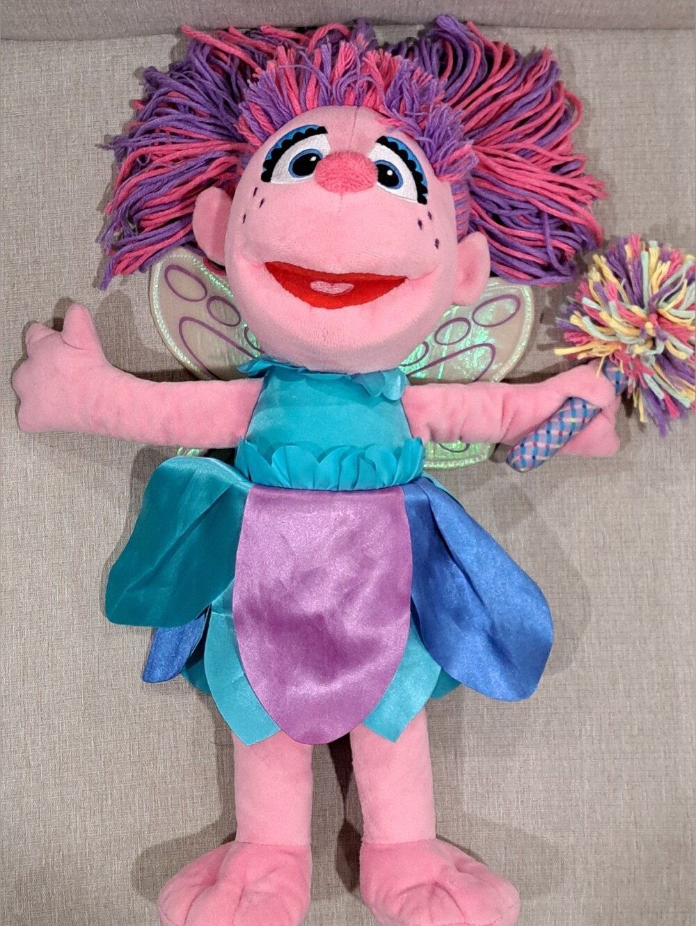 Abby Cadabby Sea World Sesame Street Place Exclusive Fairy Plush 16"